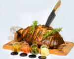 Pernil de cerdo para 15 personas